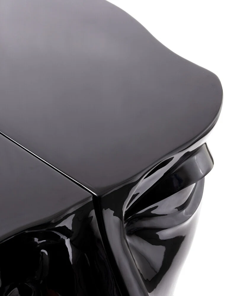 Pols Potten Head Coffee Table in Black – Left Top - Image 6