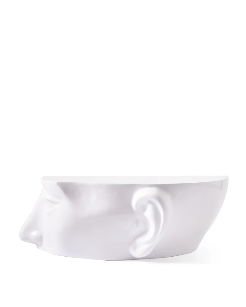 Pols Potten Head Coffee Table in White – Right Top - Image 2