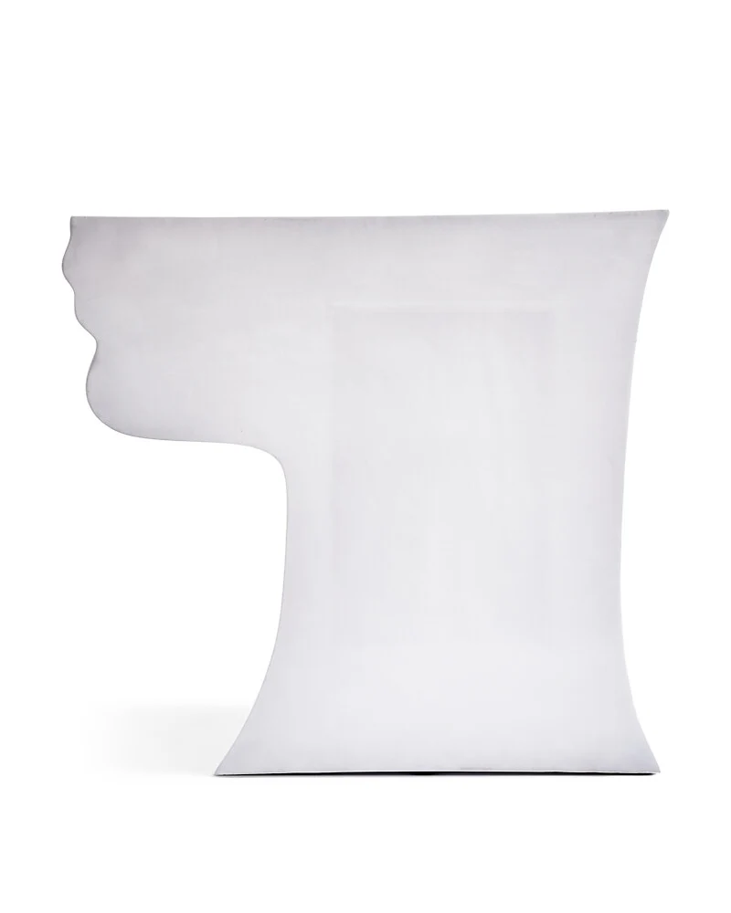 Pols Potten Head Side Table in White – Left Bottom - Image 4