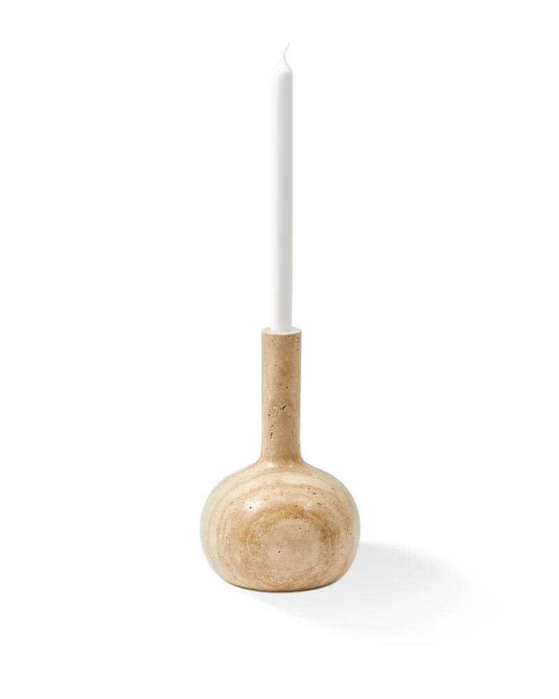 Pols Potten Heritage Bell Candle Holder – Beige - Image 6