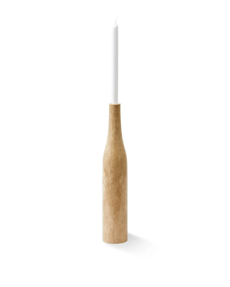 Pols Potten Heritage Bottle Candle Holder – Beige - Image 5