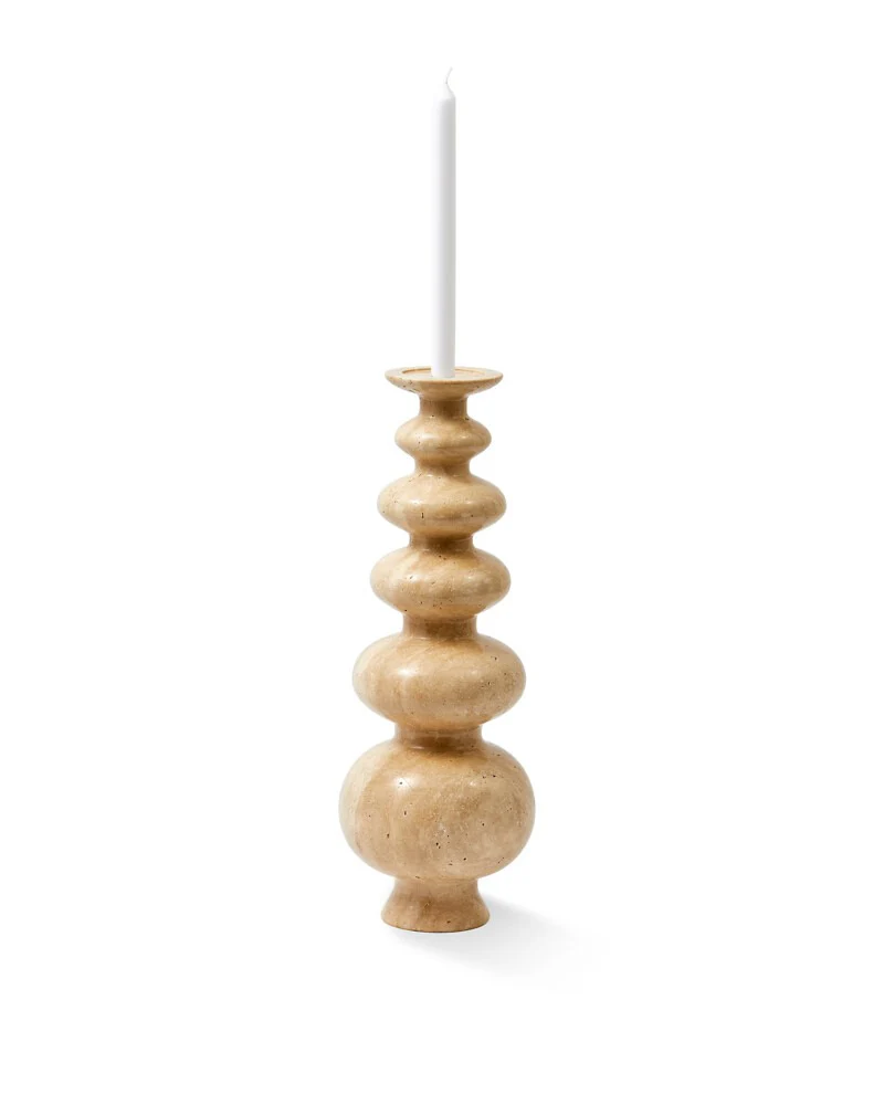 Pols Potten Heritage Sphere Candle Holder – Beige - Image 5