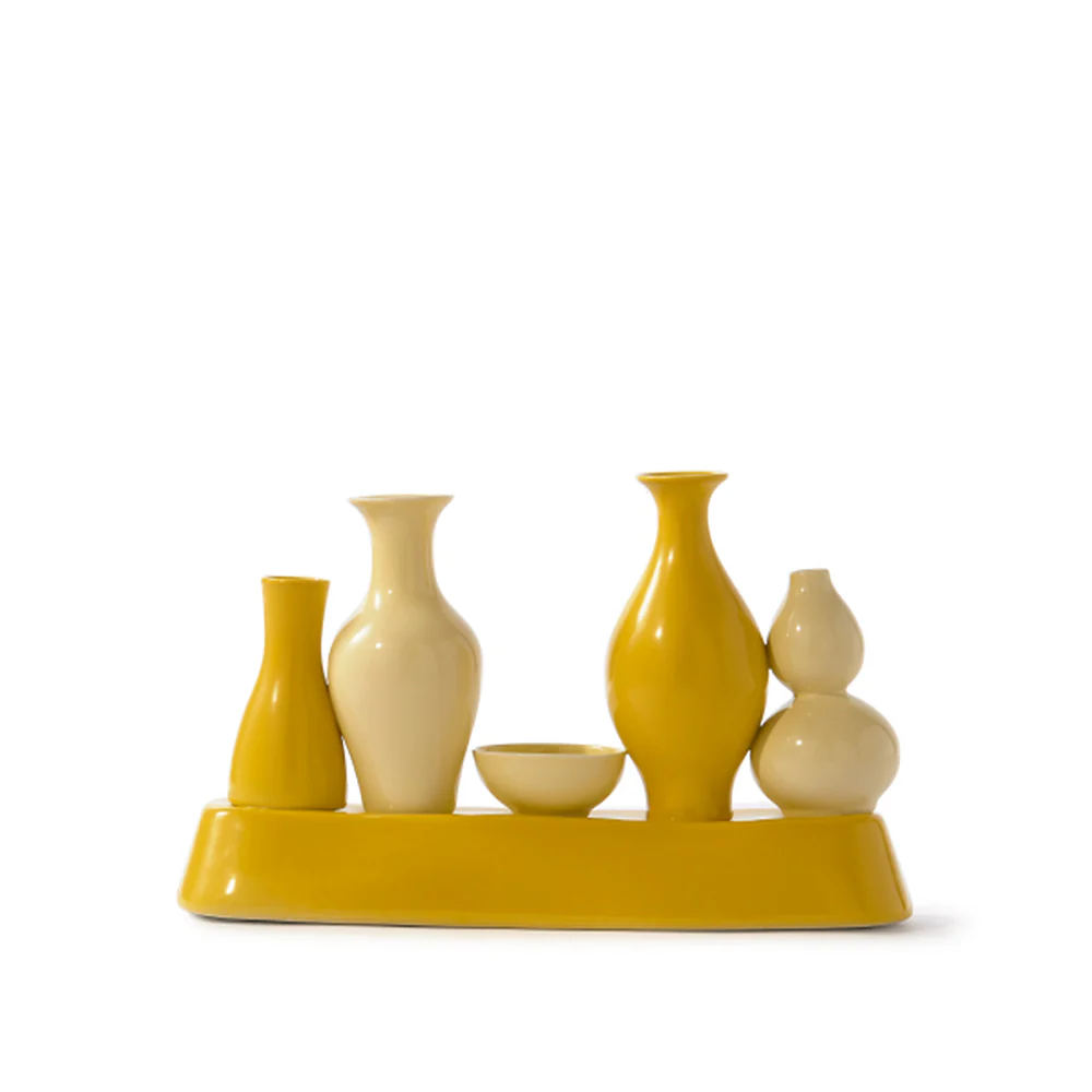 Pols Potten Shanghai Vase – Yellow
