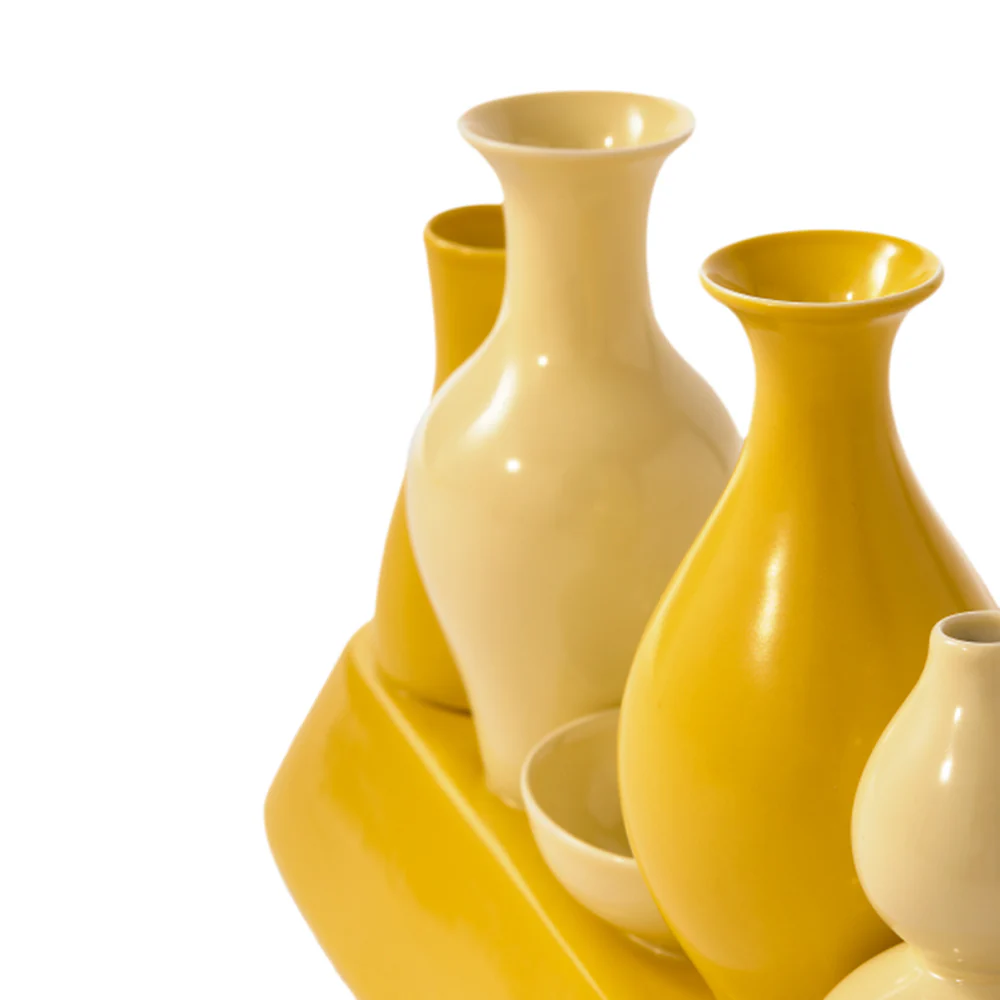 Pols Potten Shanghai Vase – Yellow - Image 7