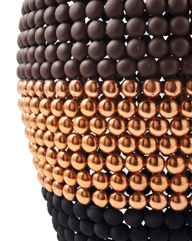 Pols Potten Striped Dot Stool – Brown - Image 3
