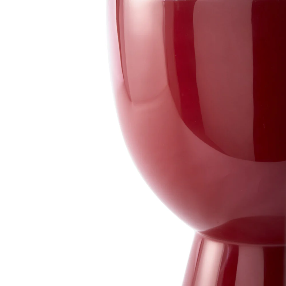 Pols Potten Tip Tap Stool in Burgundy Red - Image 3