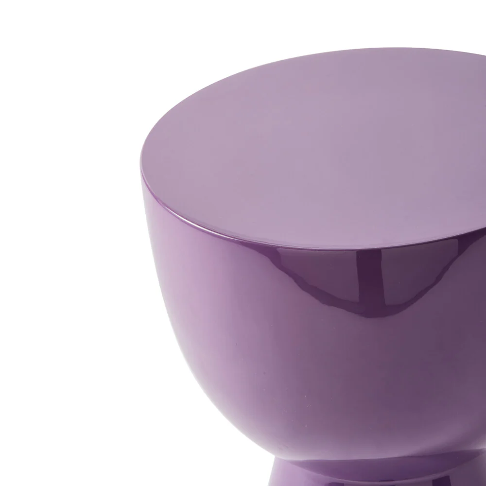 Pols Potten Tip Tap Stool in Dark Purple - Image 2