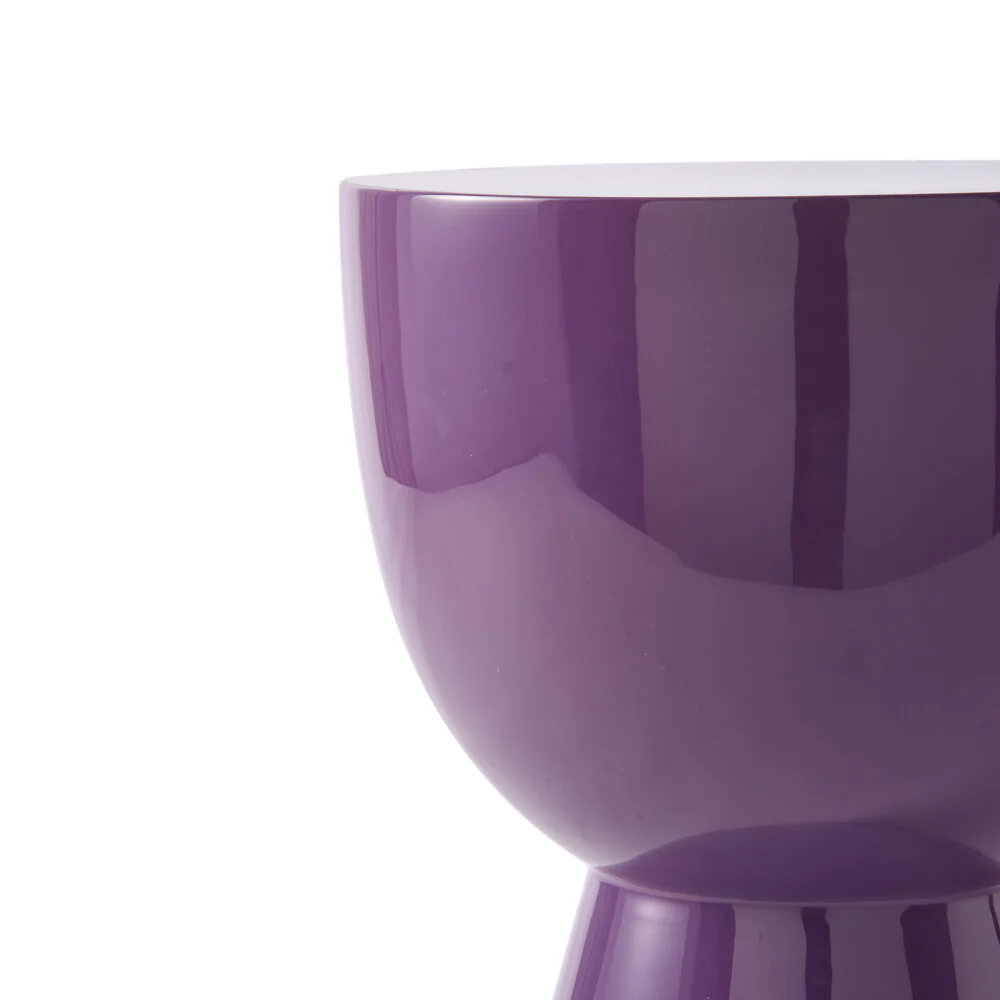 Pols Potten Tip Tap Stool in Dark Purple - Image 3
