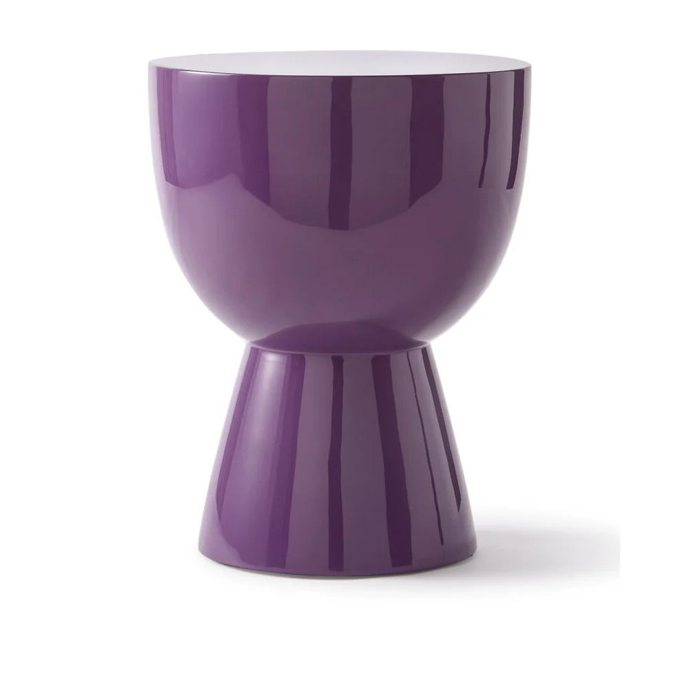 Pols Potten Tip Tap Stool in Dark Purple - Image 4