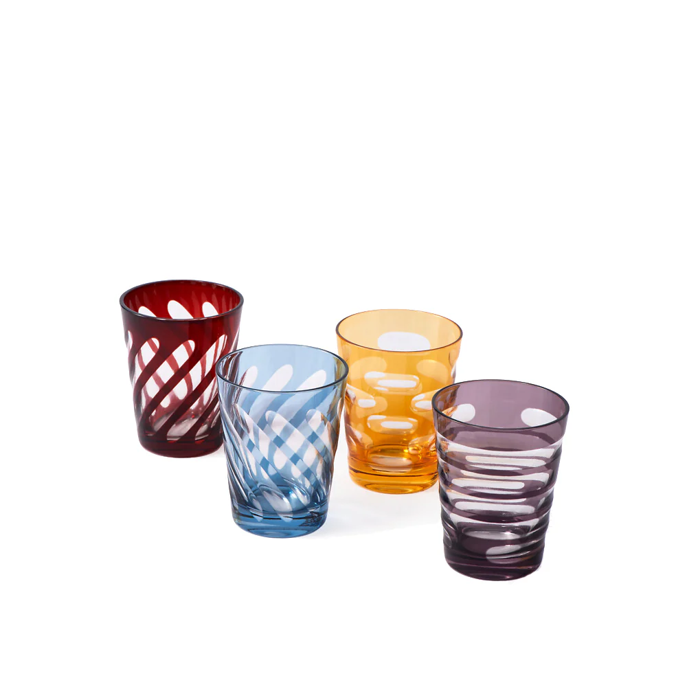 Pols Potten Tubular Tumblers – Set of 4