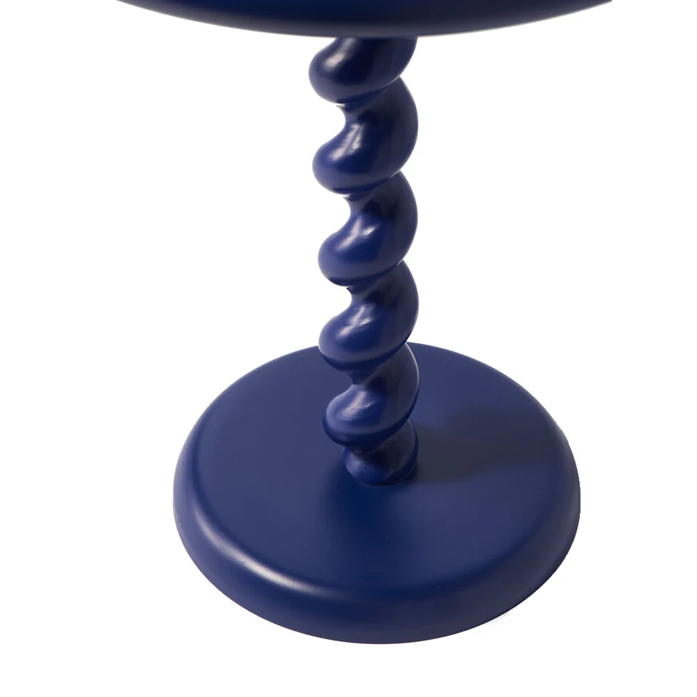 Pols Potten Twister Side Table – Dark Blue - Image 3