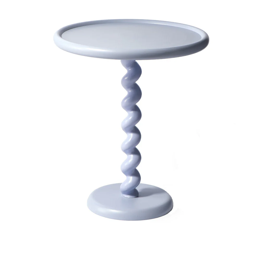Pols Potten Twister Side Table – Light Blue – Excess Stock