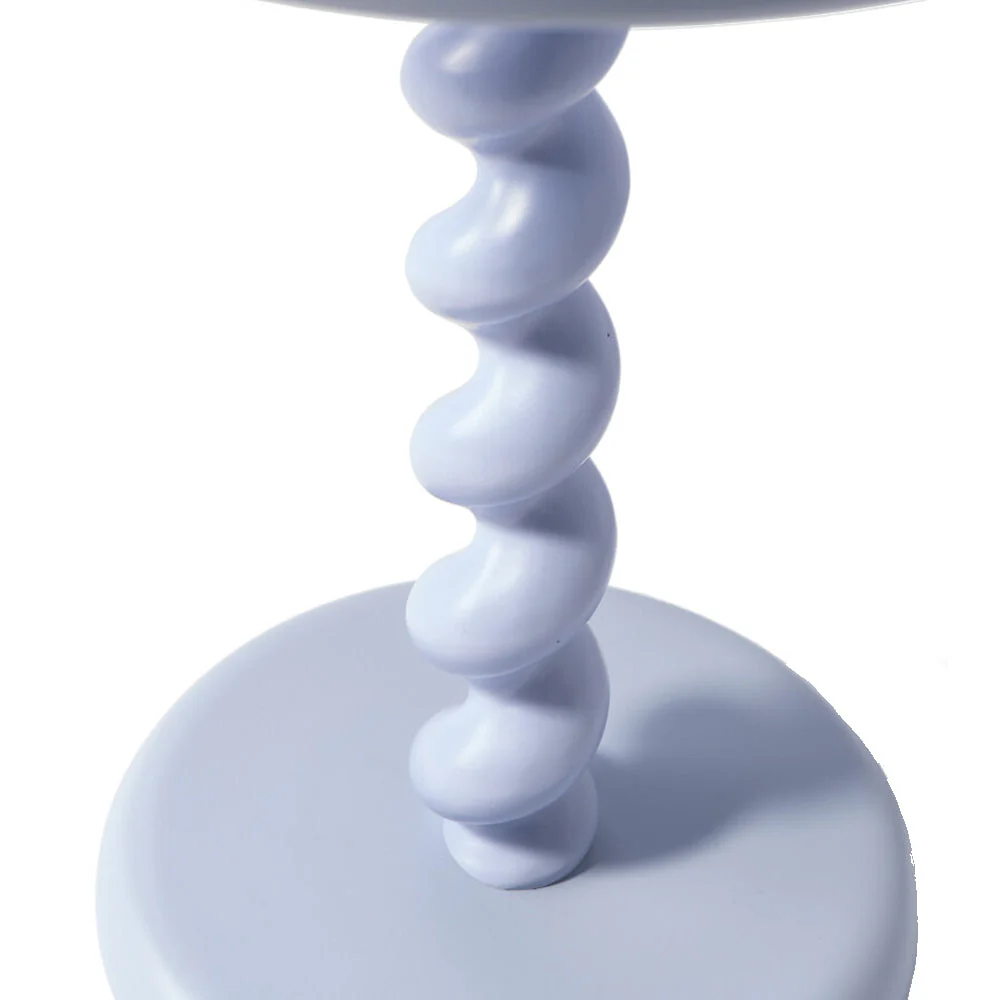 Pols Potten Twister Side Table – Light Blue – Excess Stock - Image 3