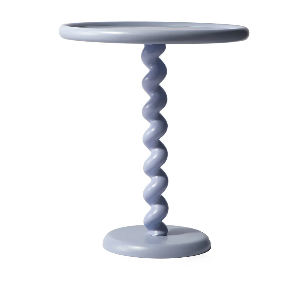 Pols Potten Twister Side Table – Light Blue – Excess Stock - Image 4