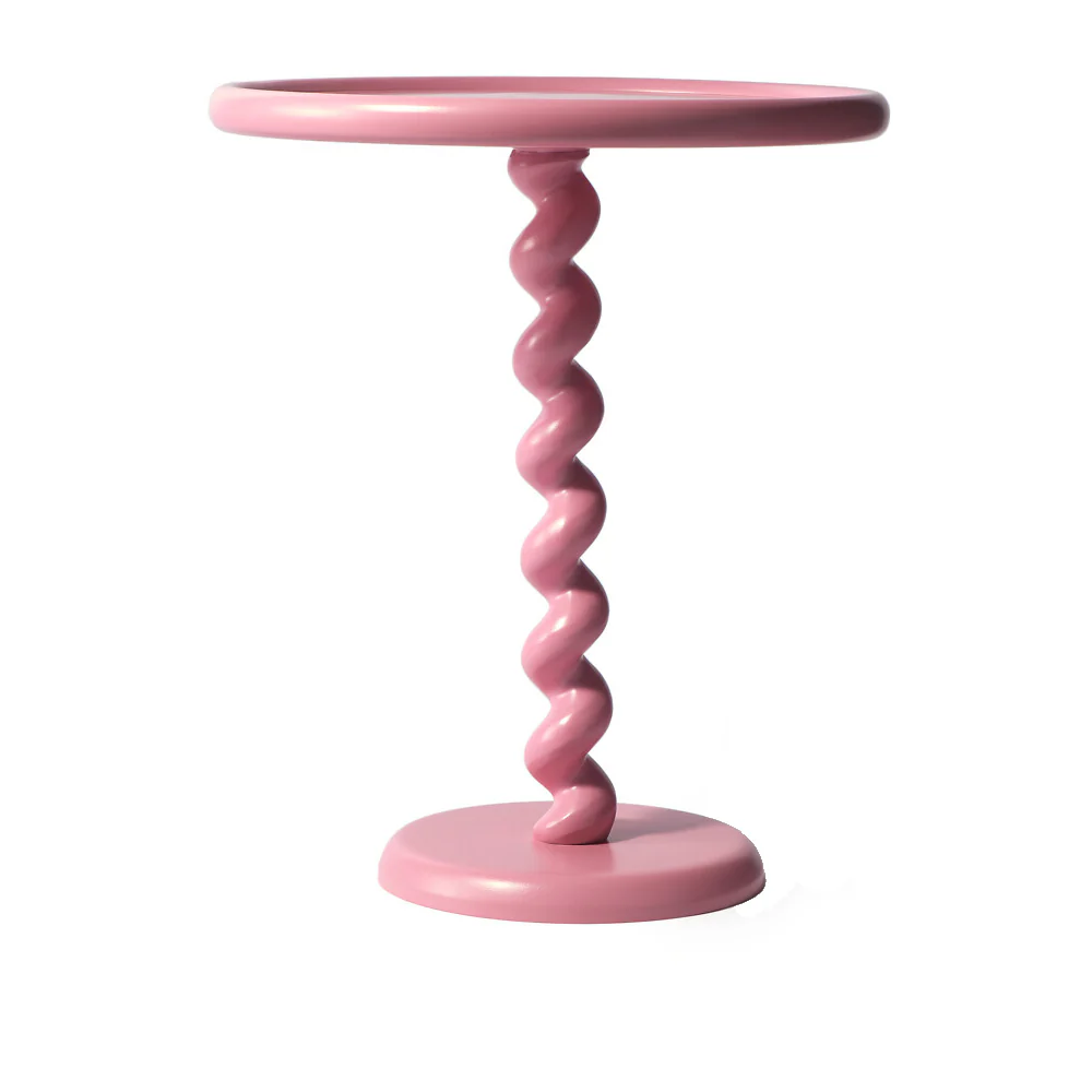 Pols Potten Twister Side Table – Pink – Excess Stock - Image 4