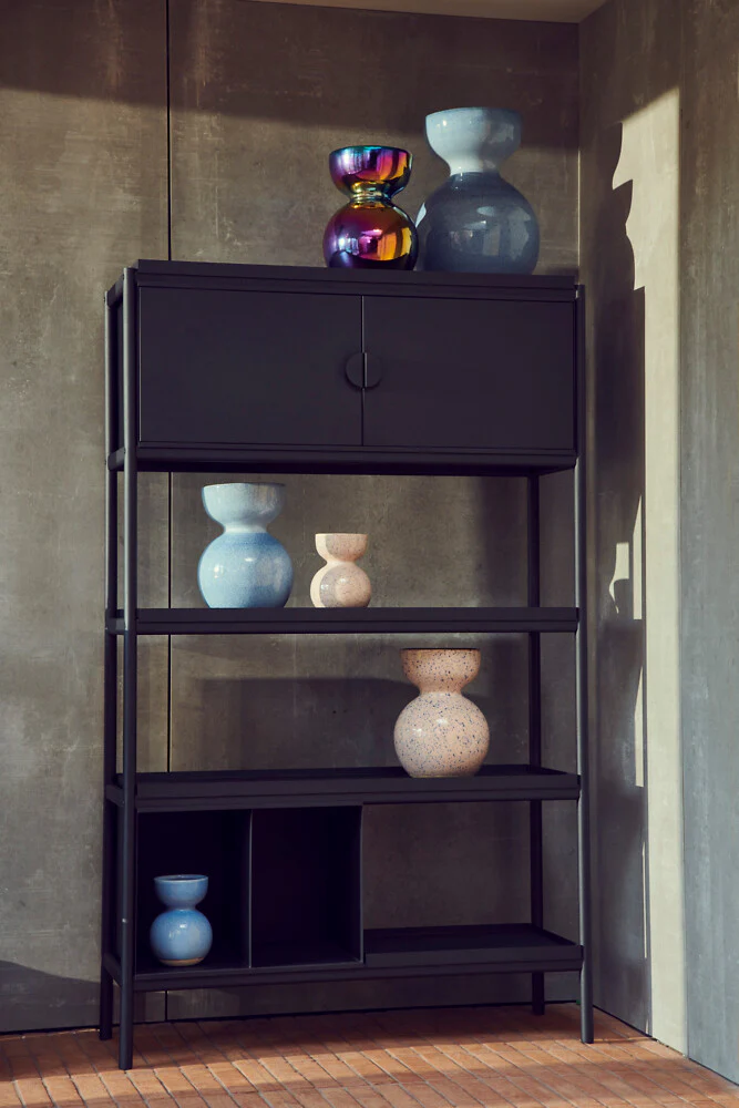 Pols Potten Wide Toss Cabinet in Black Metal - Image 5