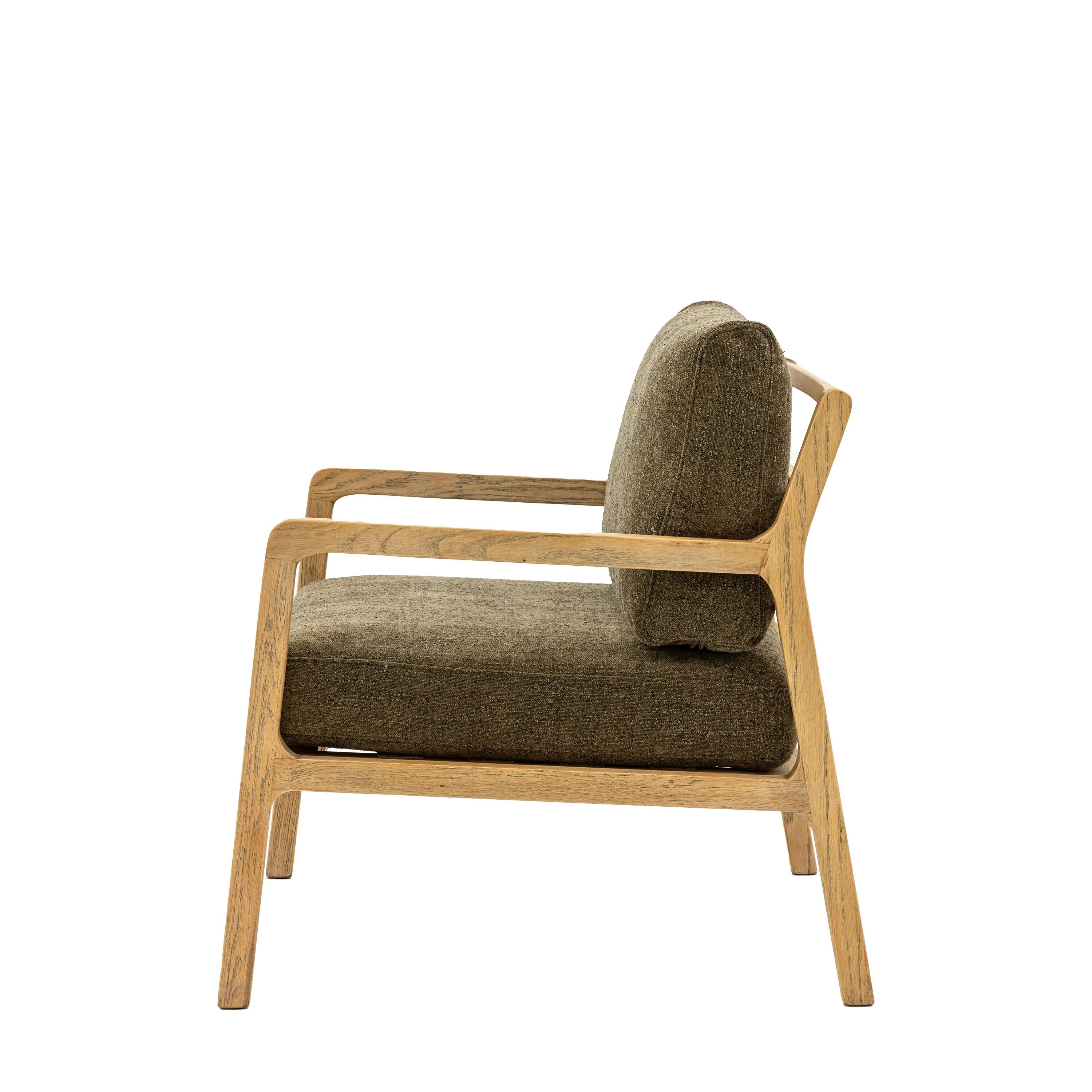 Ravella Lounge Chair – Moss Green - Image 3
