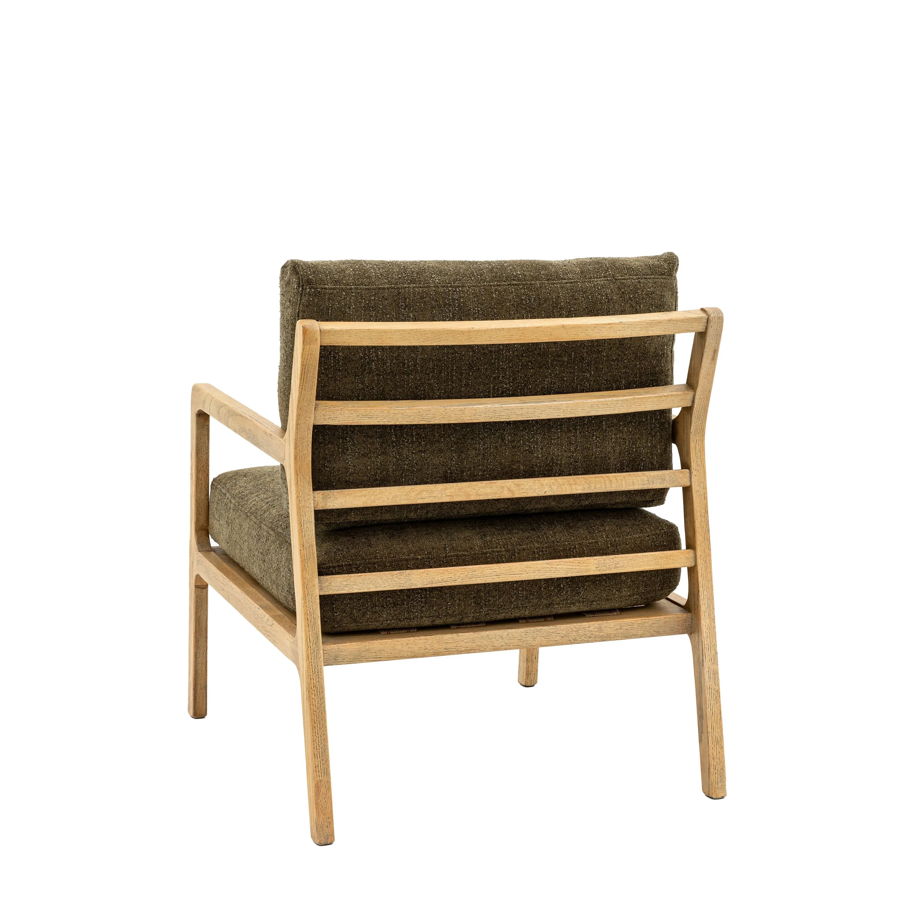 Ravella Lounge Chair – Moss Green - Image 4