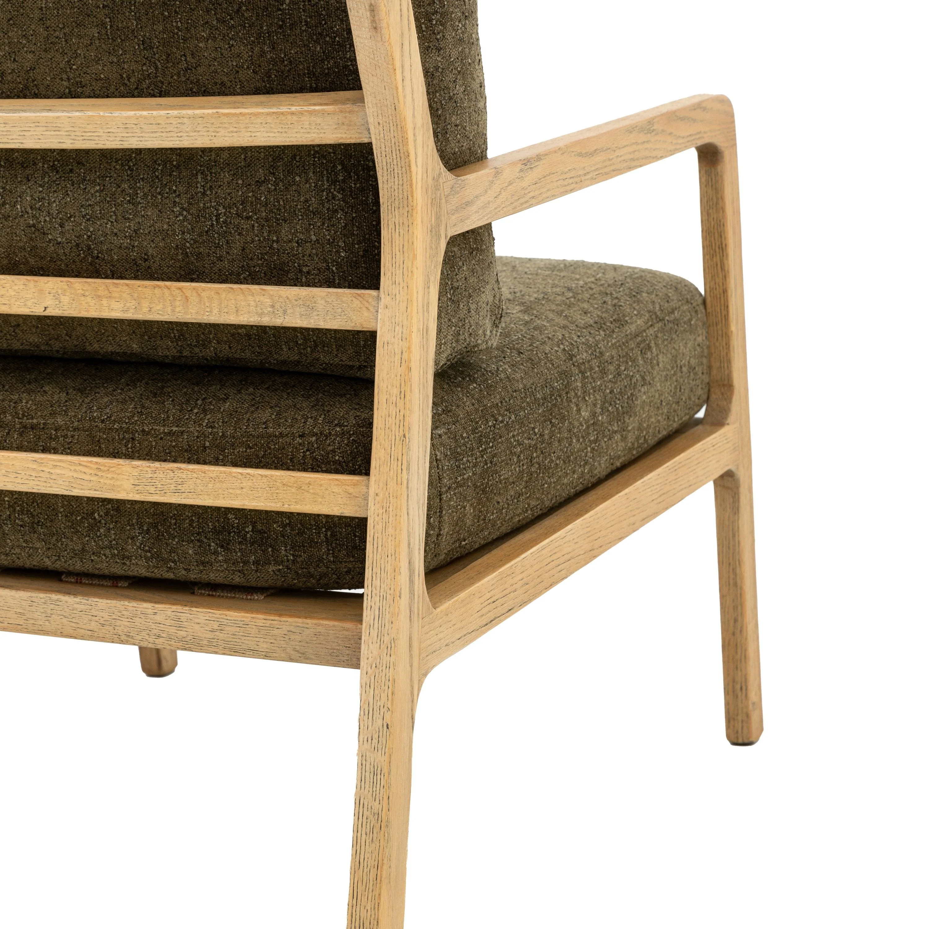 Ravella Lounge Chair – Moss Green - Image 5