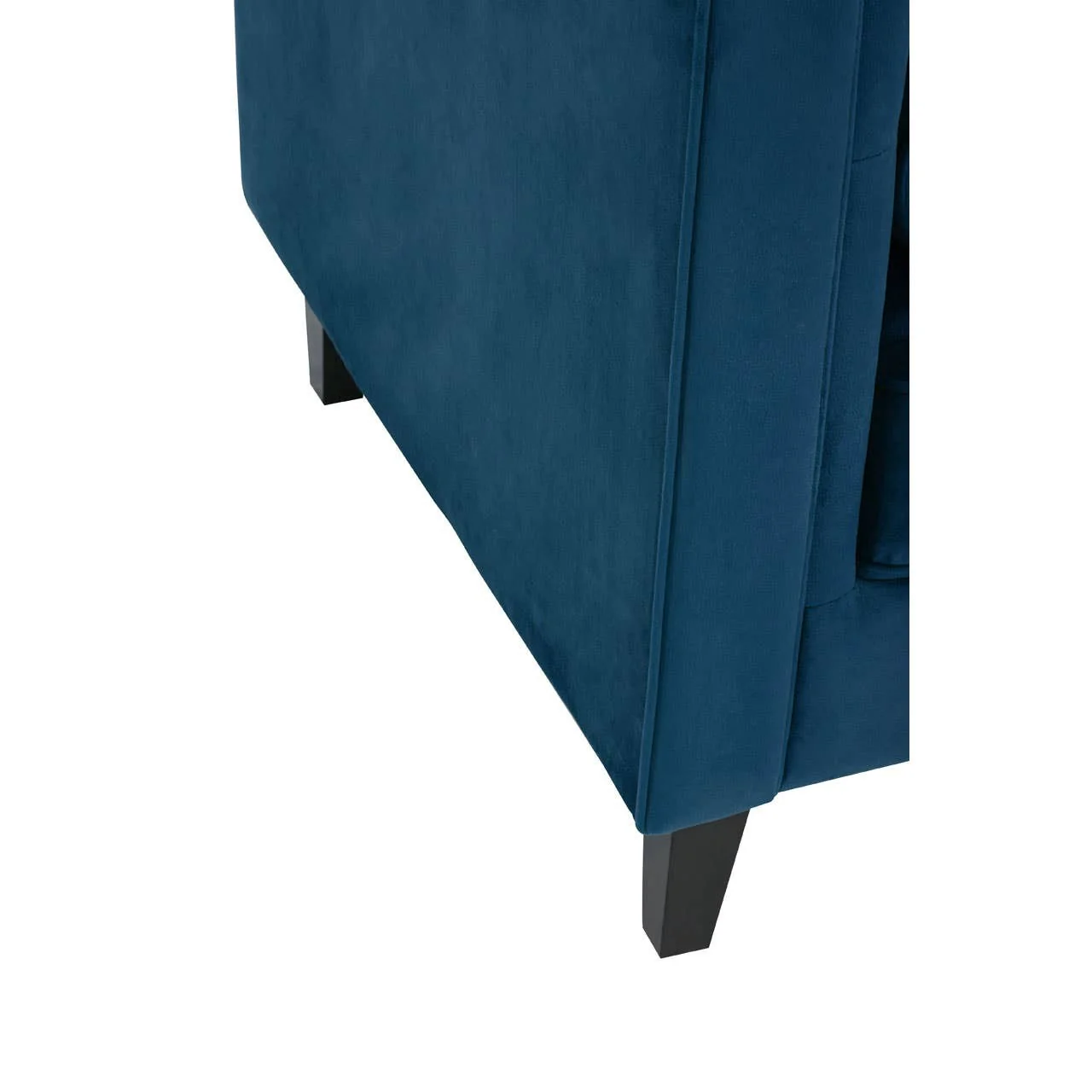 Rayla 3-Seater Sofa – Blue Velvet - Image 10