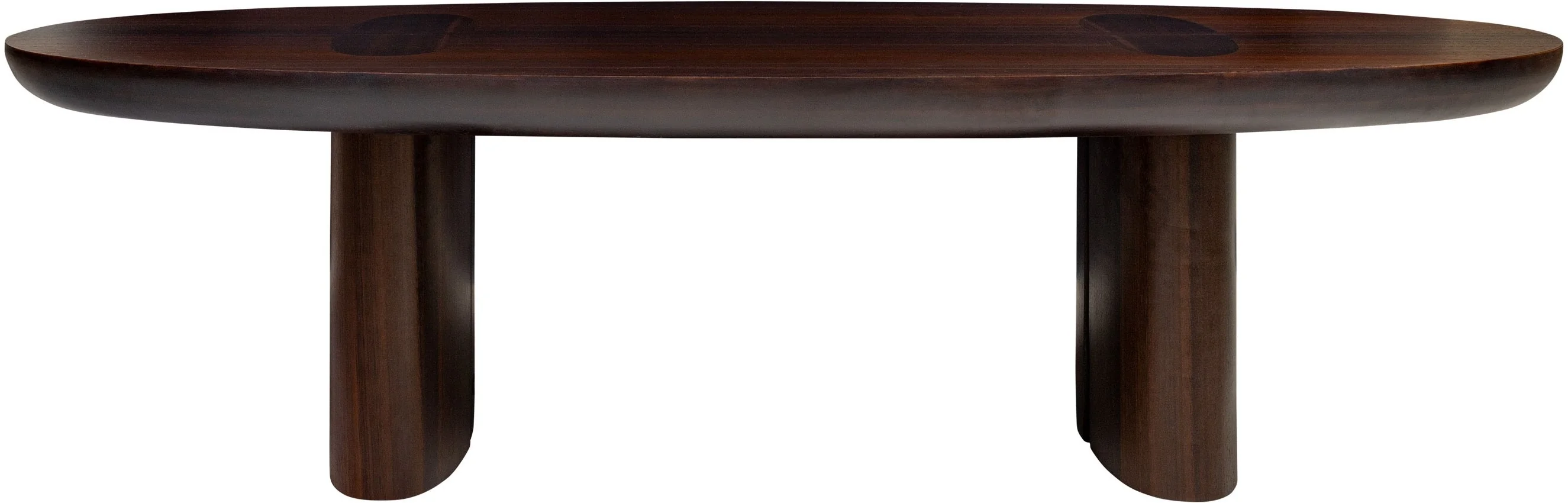 Raylen Coffee Table in Smoked Eucalyptus Veneer – Large - Image 2