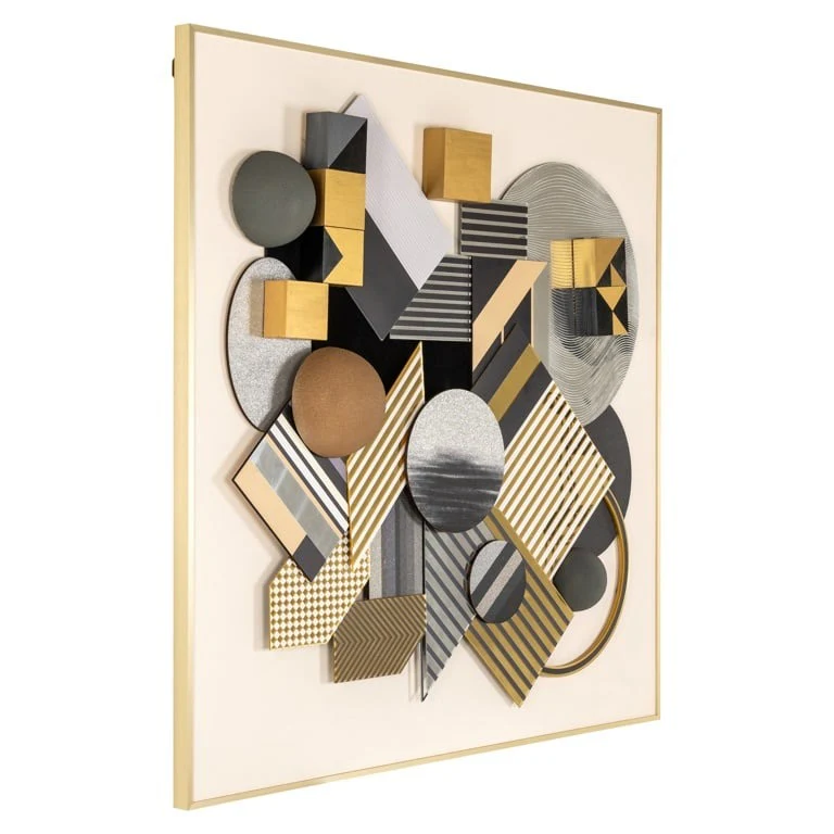 Richmond Interiors 3D Block Wall Art - Image 2