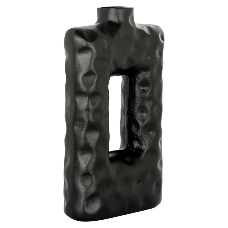 Richmond Interiors Alain Vase – Black - Image 2
