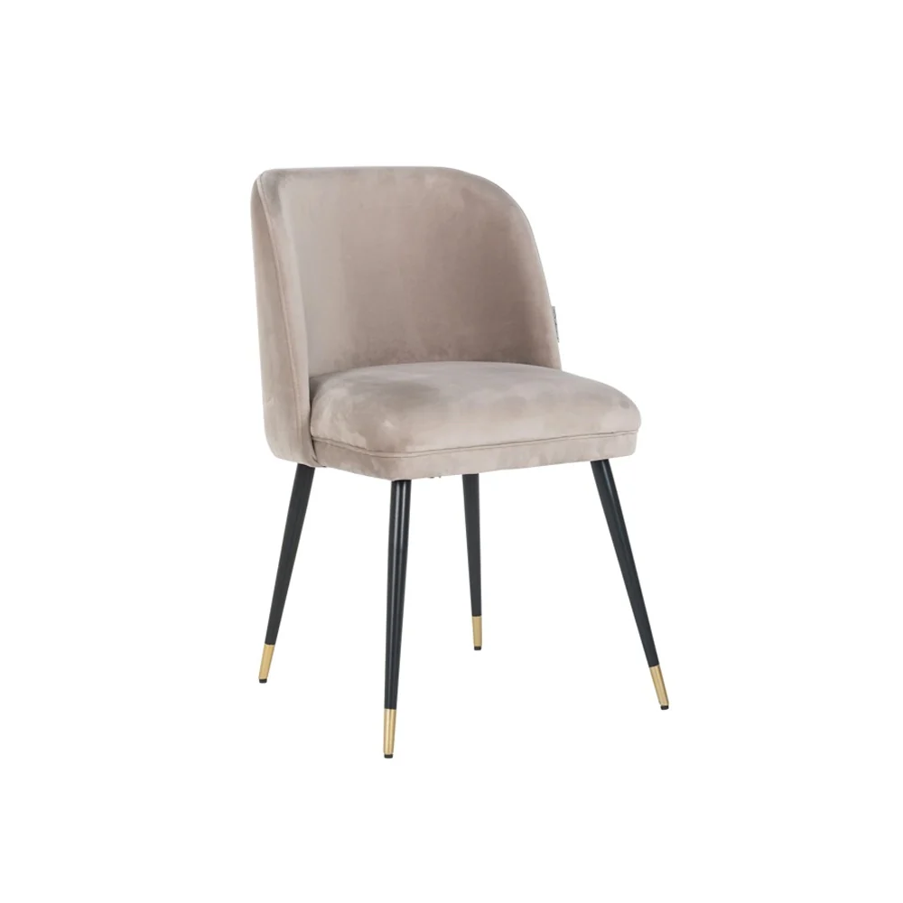 Richmond Interiors Alicia Chair in Khaki Velvet – Excess Stock - Image 2