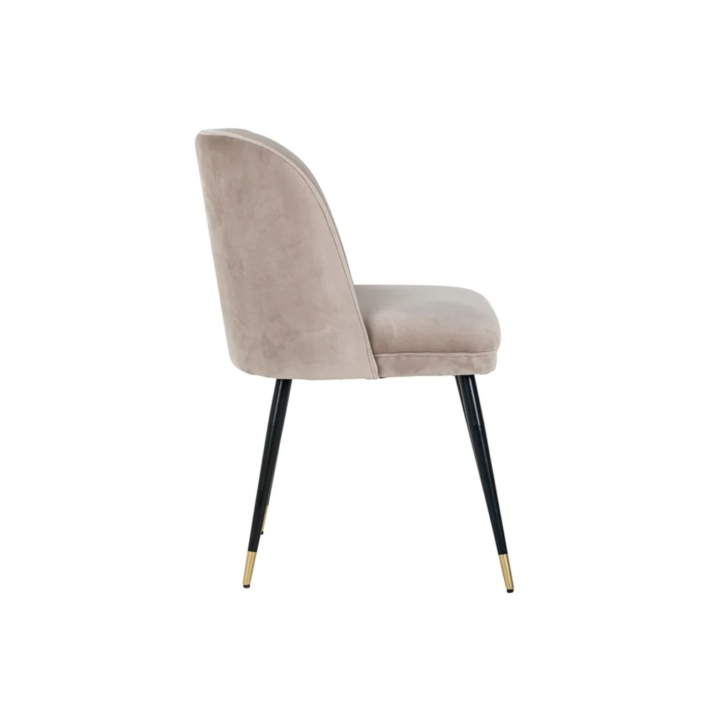 Richmond Interiors Alicia Chair in Khaki Velvet – Excess Stock - Image 3