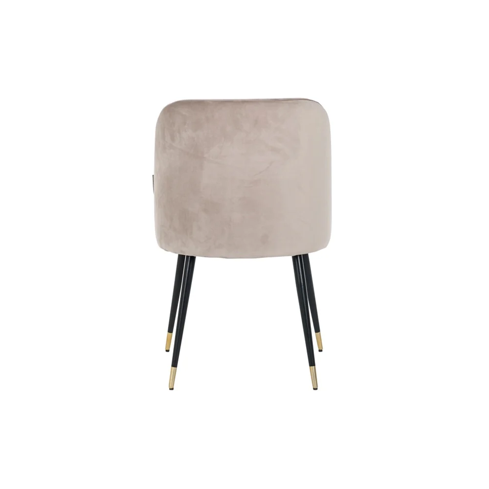 Richmond Interiors Alicia Chair in Khaki Velvet – Excess Stock - Image 4