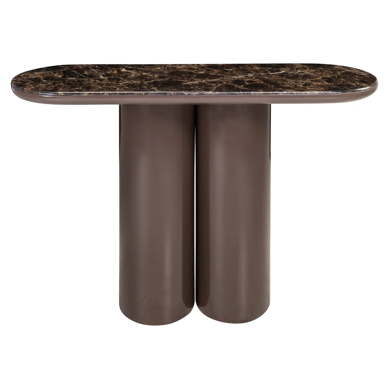 Richmond Interiors Almundi Console Table – Chocolate Brown