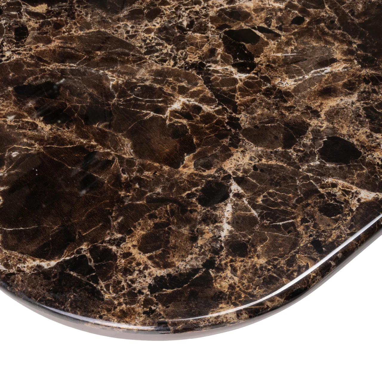 Richmond Interiors Almundi Dining Table – Chocolate Brown - Image 5