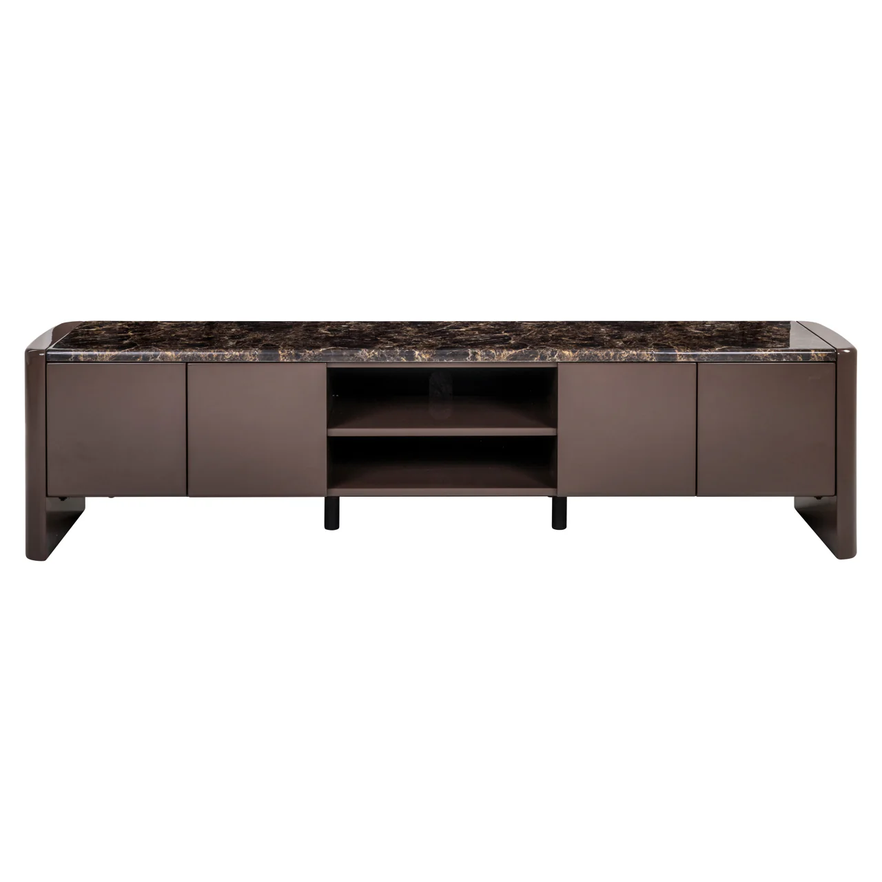 Richmond Interiors Almundi TV Cabinet - Chocolate Brown