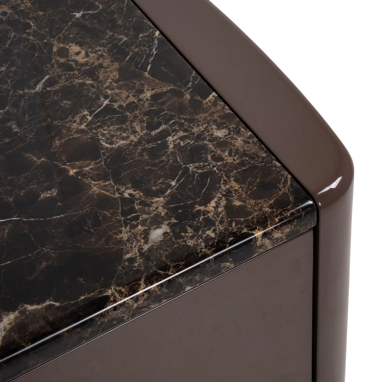 Richmond Interiors Almundi TV Cabinet - Chocolate Brown - Image 6