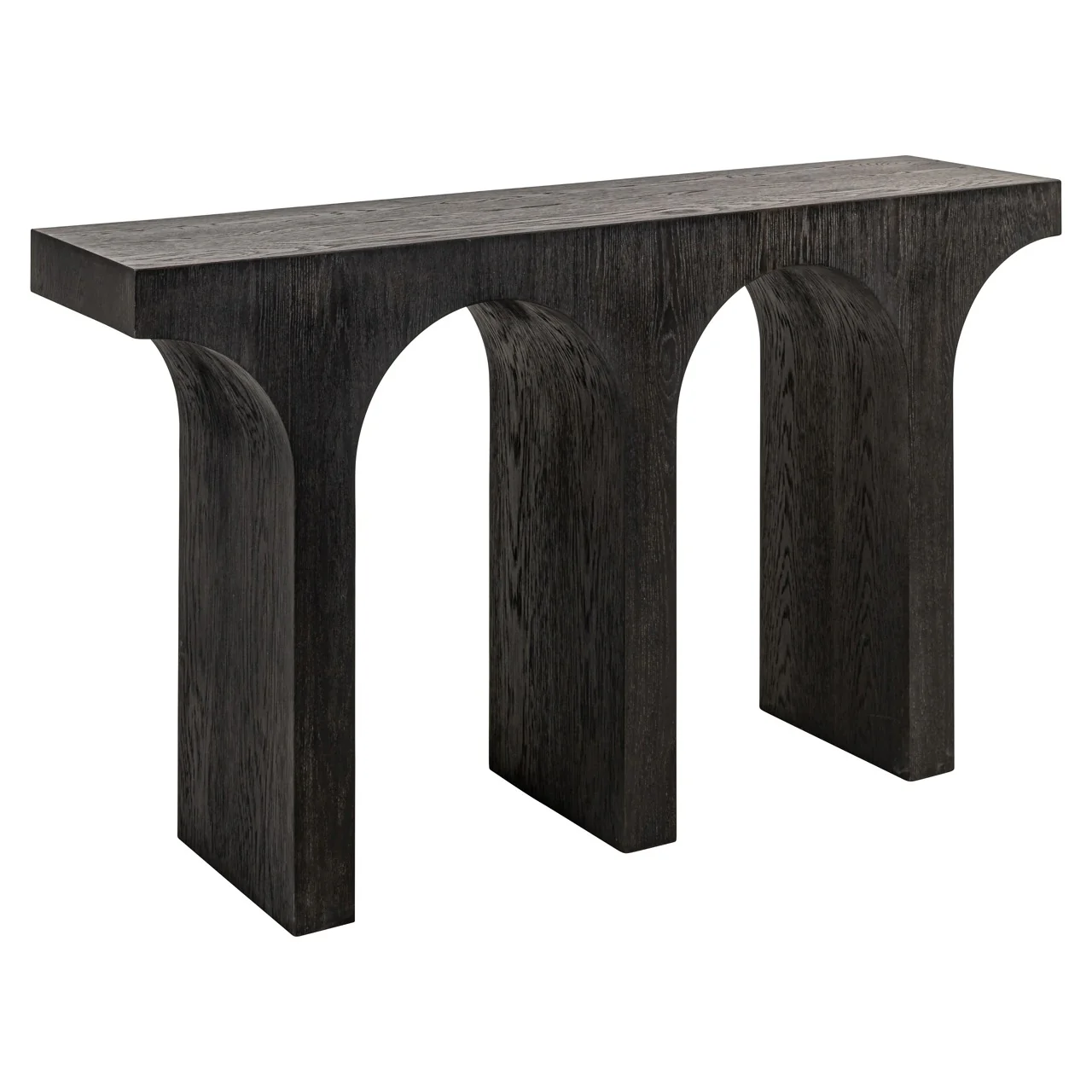 Richmond Interiors Ashford Console Table – Dark Brown - Image 2