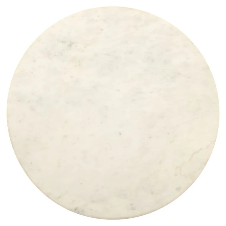 Richmond Interiors Barbara Side Table – White - Image 2
