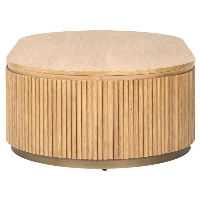 Richmond Interiors Belfort Capsule Coffee Table – Natural Oak - Image 3
