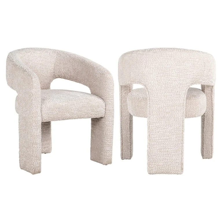 Richmond Interiors Belle Chair – Lovely Cream - Image 5
