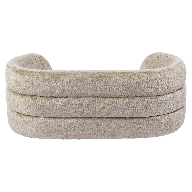 Richmond Interiors Bingo Pet Bed – Taupe Chenille - Image 4
