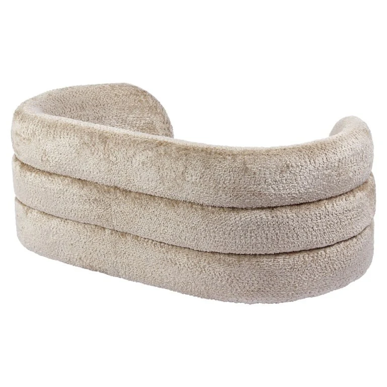 Richmond Interiors Bingo Pet Bed – Taupe Chenille - Image 5