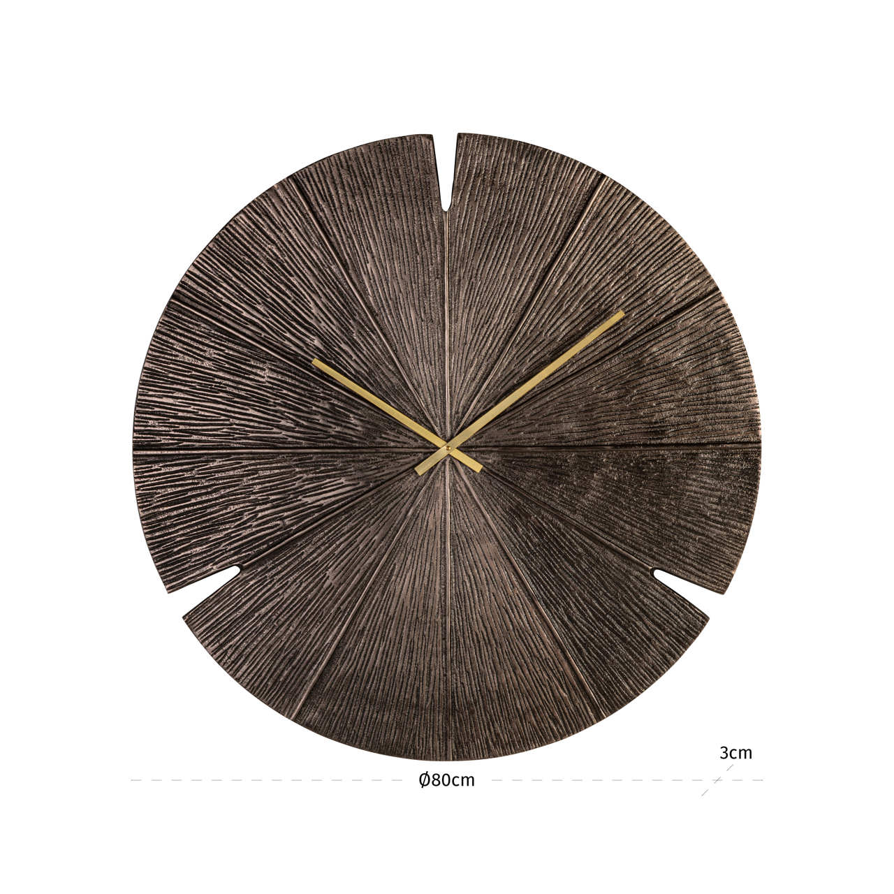 Richmond Interiors Blaise Clock – Bronze - Image 4