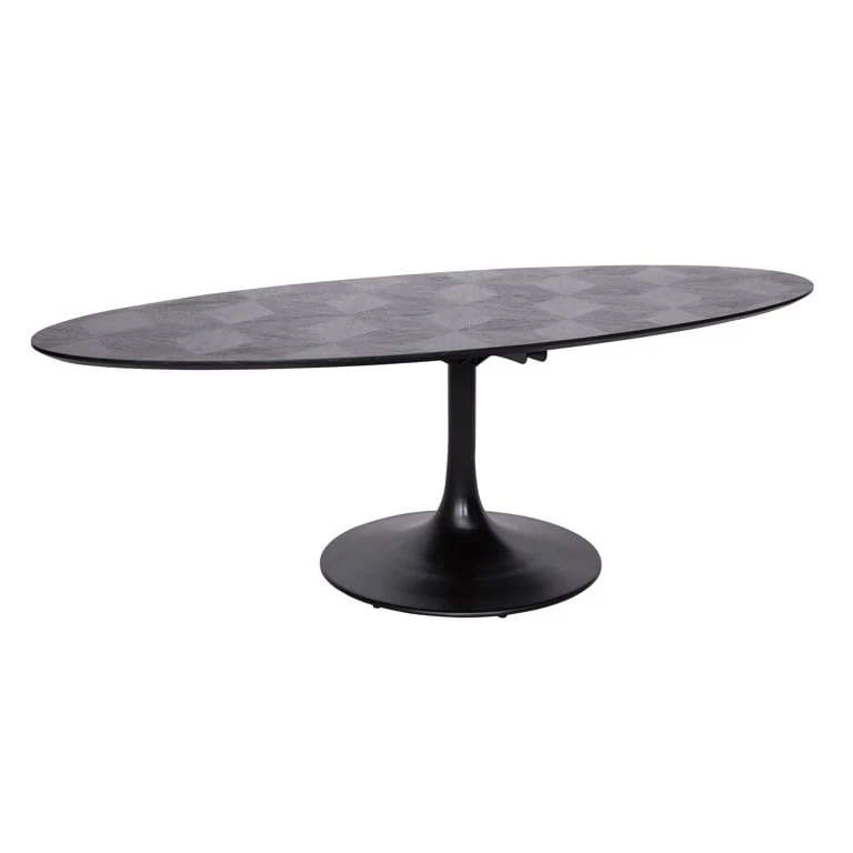 Richmond Interiors Blax Oval Dining Table – 250cm - Image 2