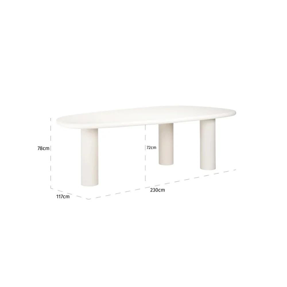 Richmond Interiors Bloomstone Dining Table I - Image 4