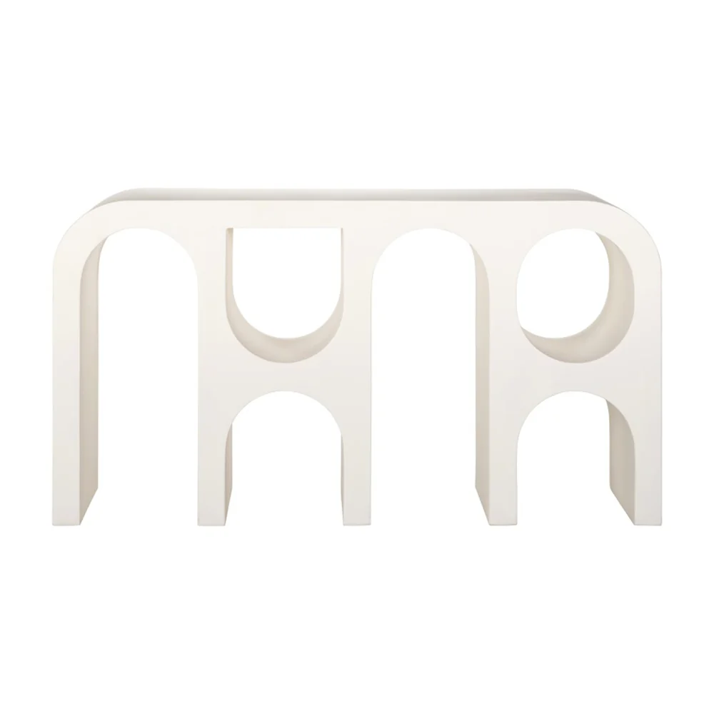 Richmond Interiors Bloomstone Geometric Console Table