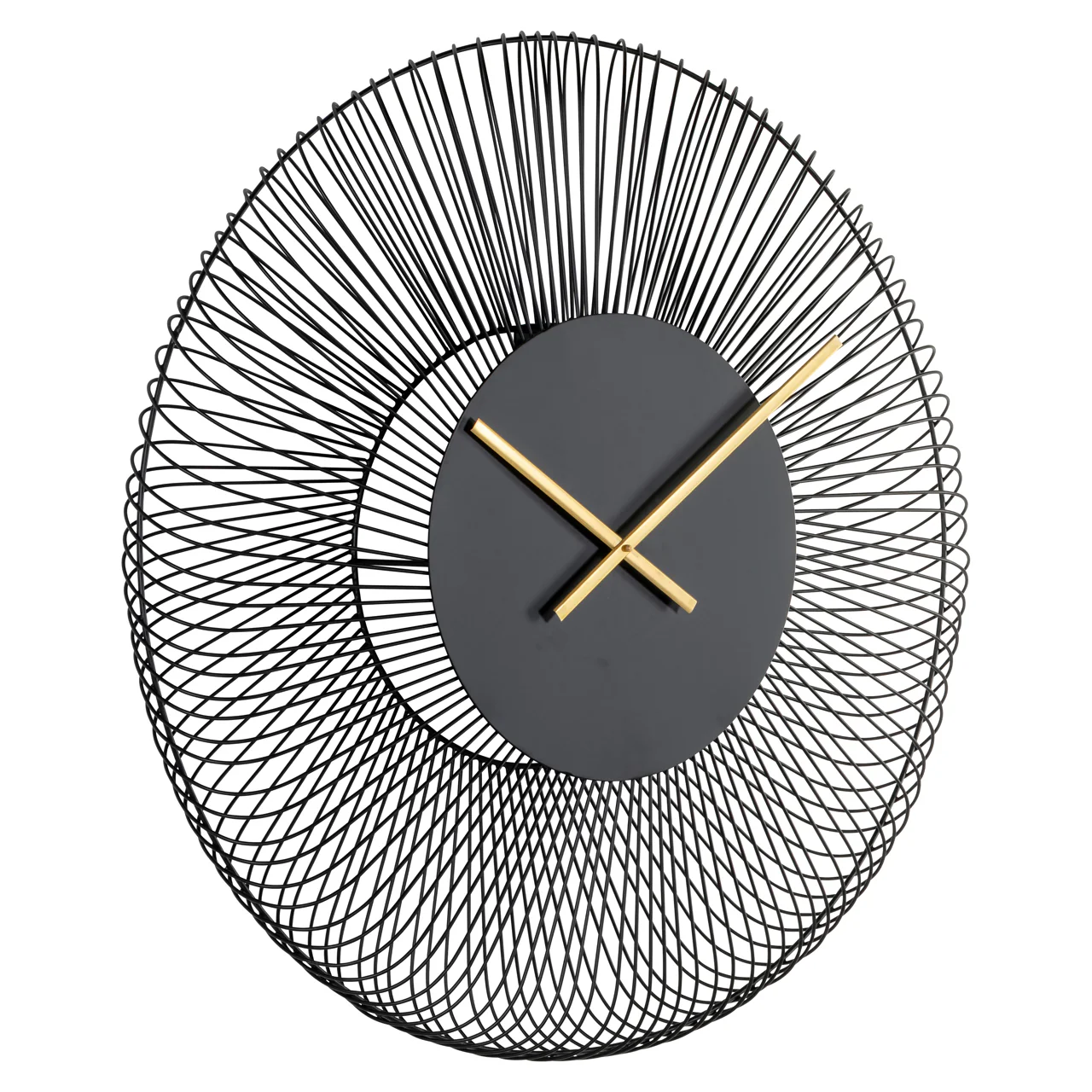 Richmond Interiors Blunt Clock – Black - Image 2