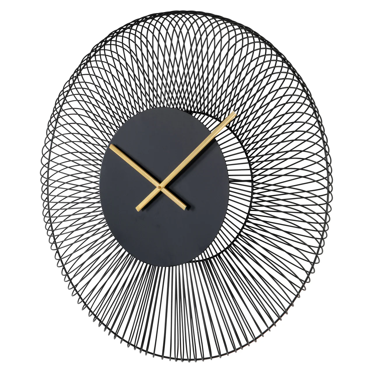 Richmond Interiors Blunt Clock – Black - Image 3