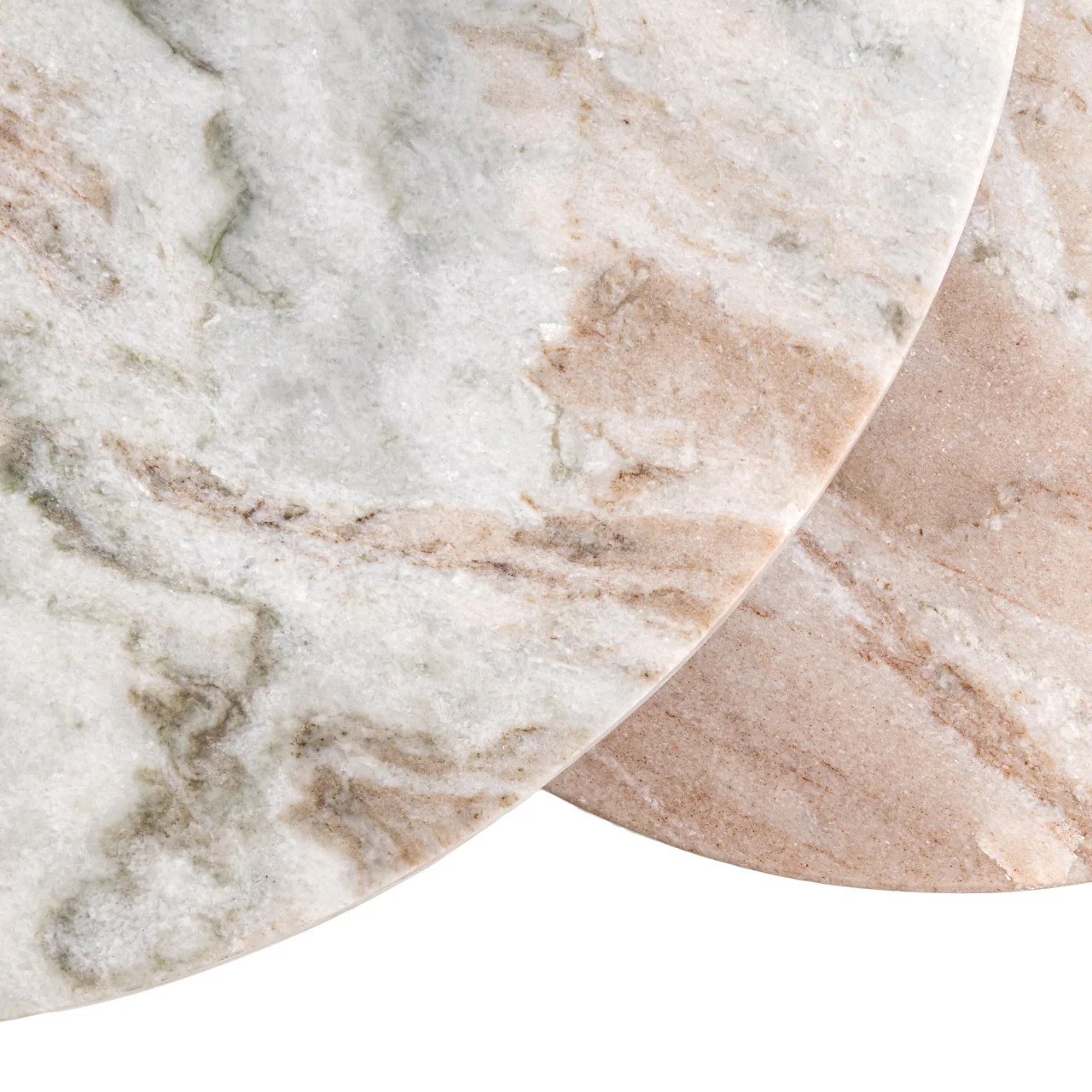 Richmond Interiors Bottega End Table – Blush Beige – Set of 2 - Image 5