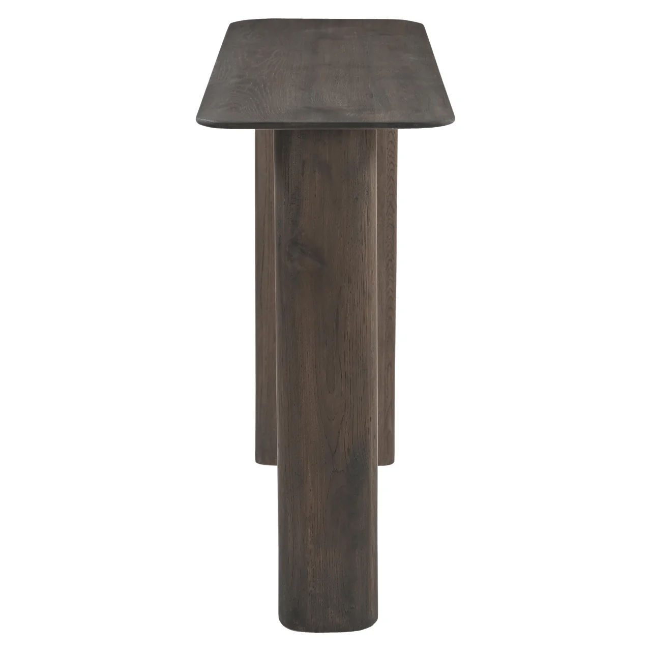 Richmond Interiors Castello Console Table – Smoked Charcoal - Image 4
