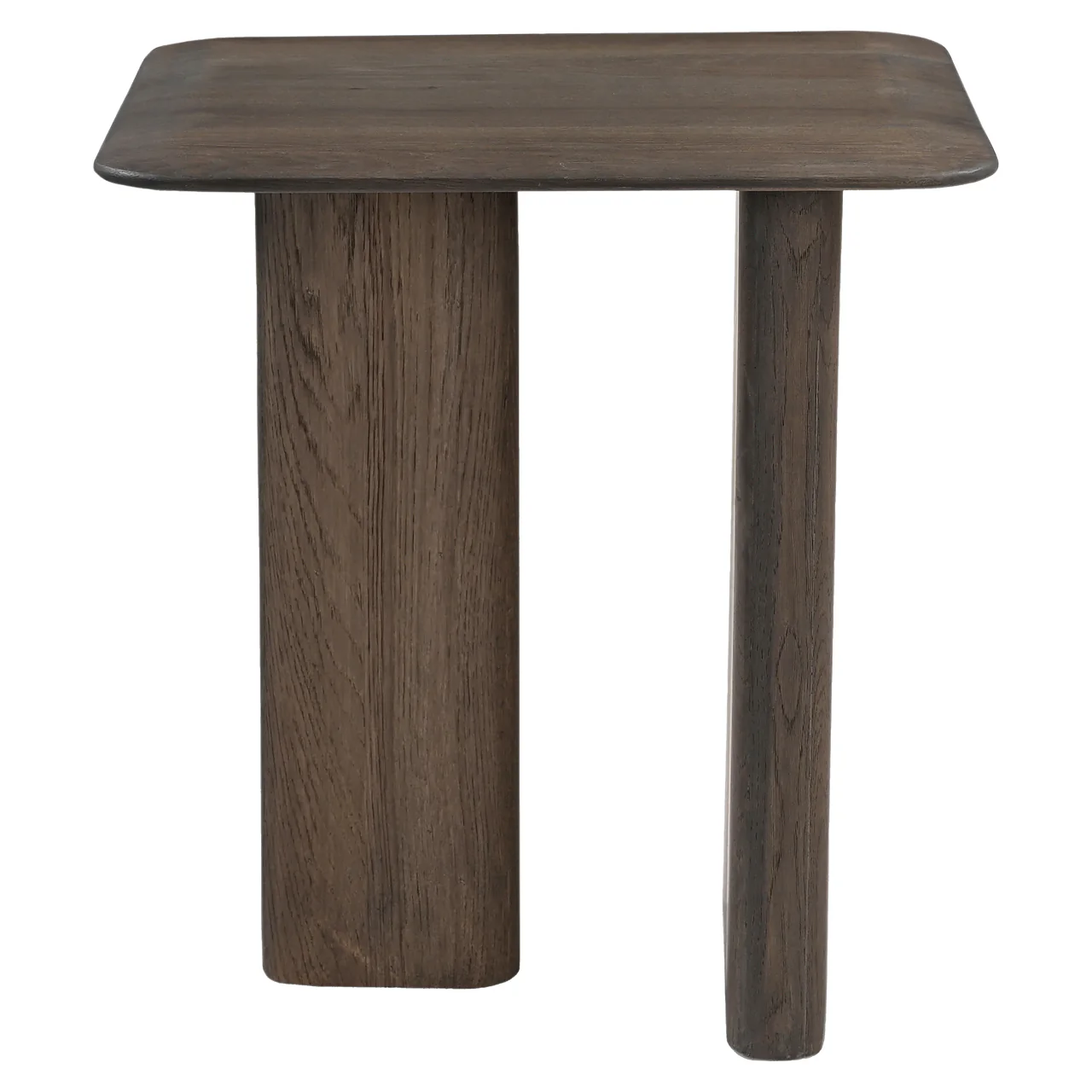 Richmond Interiors Castello End Table - Smoked Charcoal Oak Top - Image 3