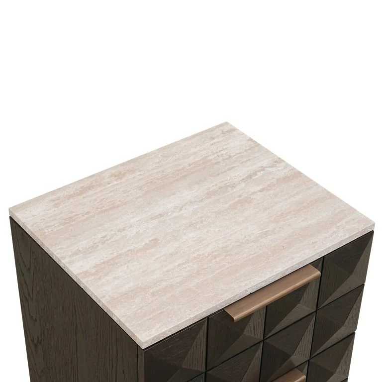 Richmond Interiors Claremont Bedside Table - Image 8